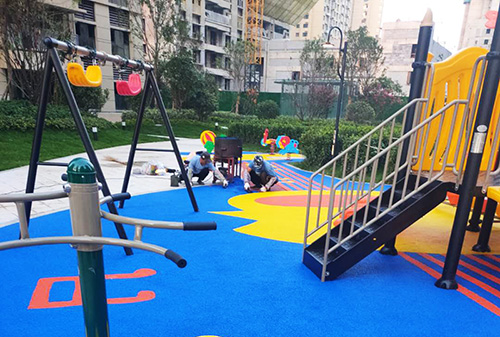 乐鱼leyu.com游乐动物乐园滑梯组合