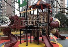 乐鱼leyu.com游乐户外滑梯组合案例