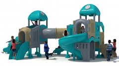  全塑料 HD-LSL017-儿童滑梯