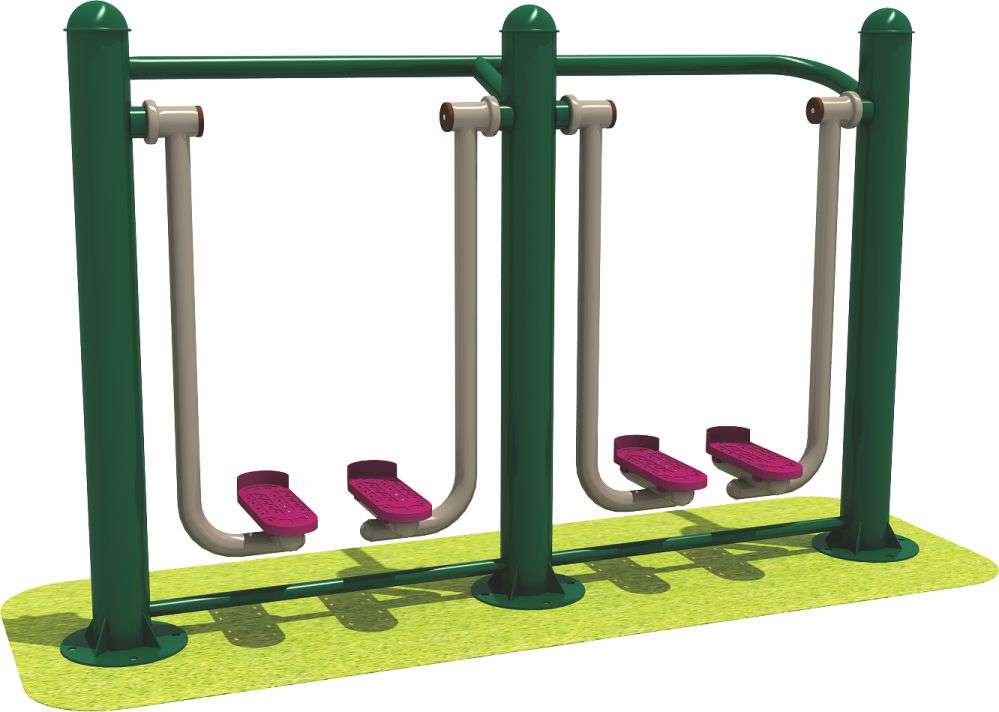 乐鱼leyu.com健身器材 限位双人漫