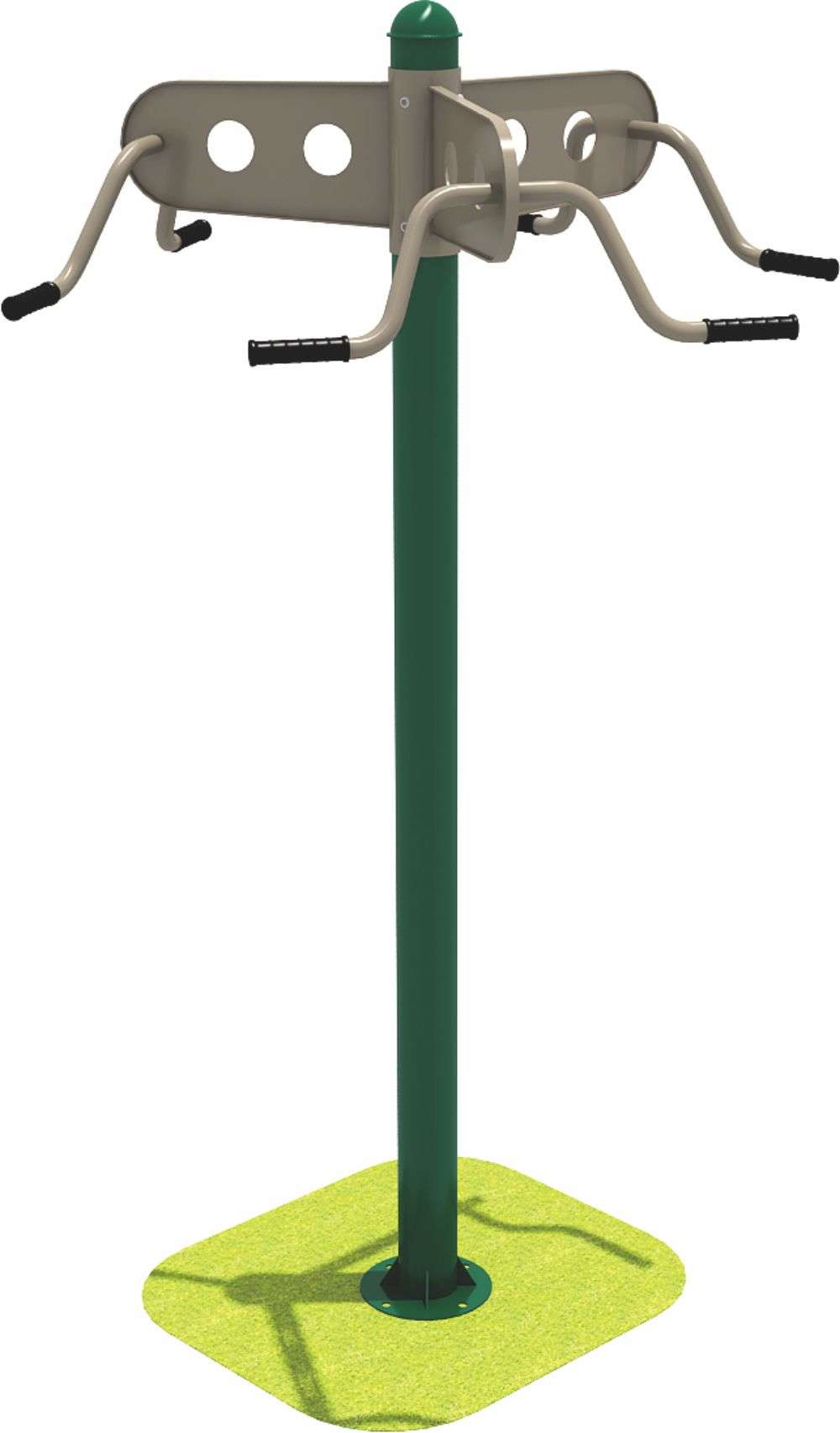 乐鱼leyu.com健身器材 三人引体训